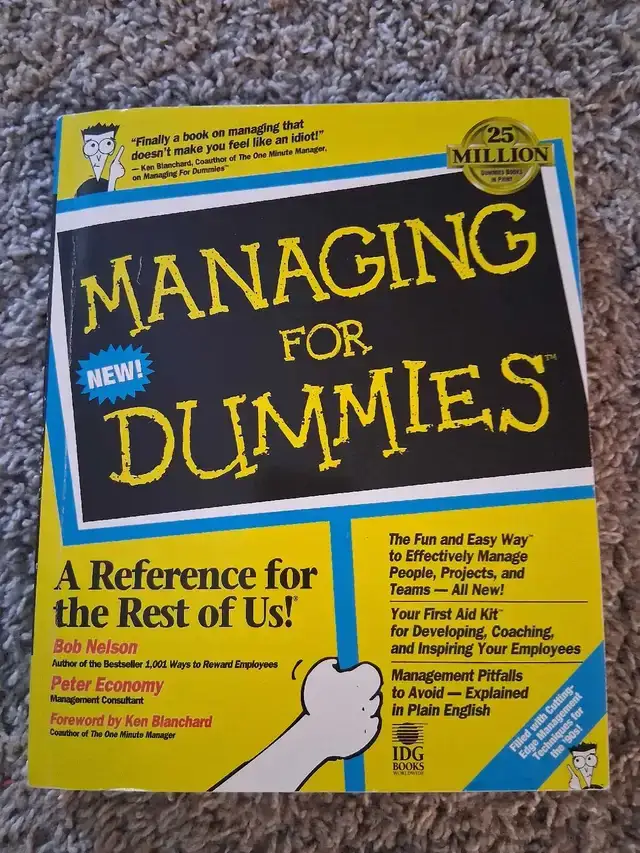 Managing for Dummies