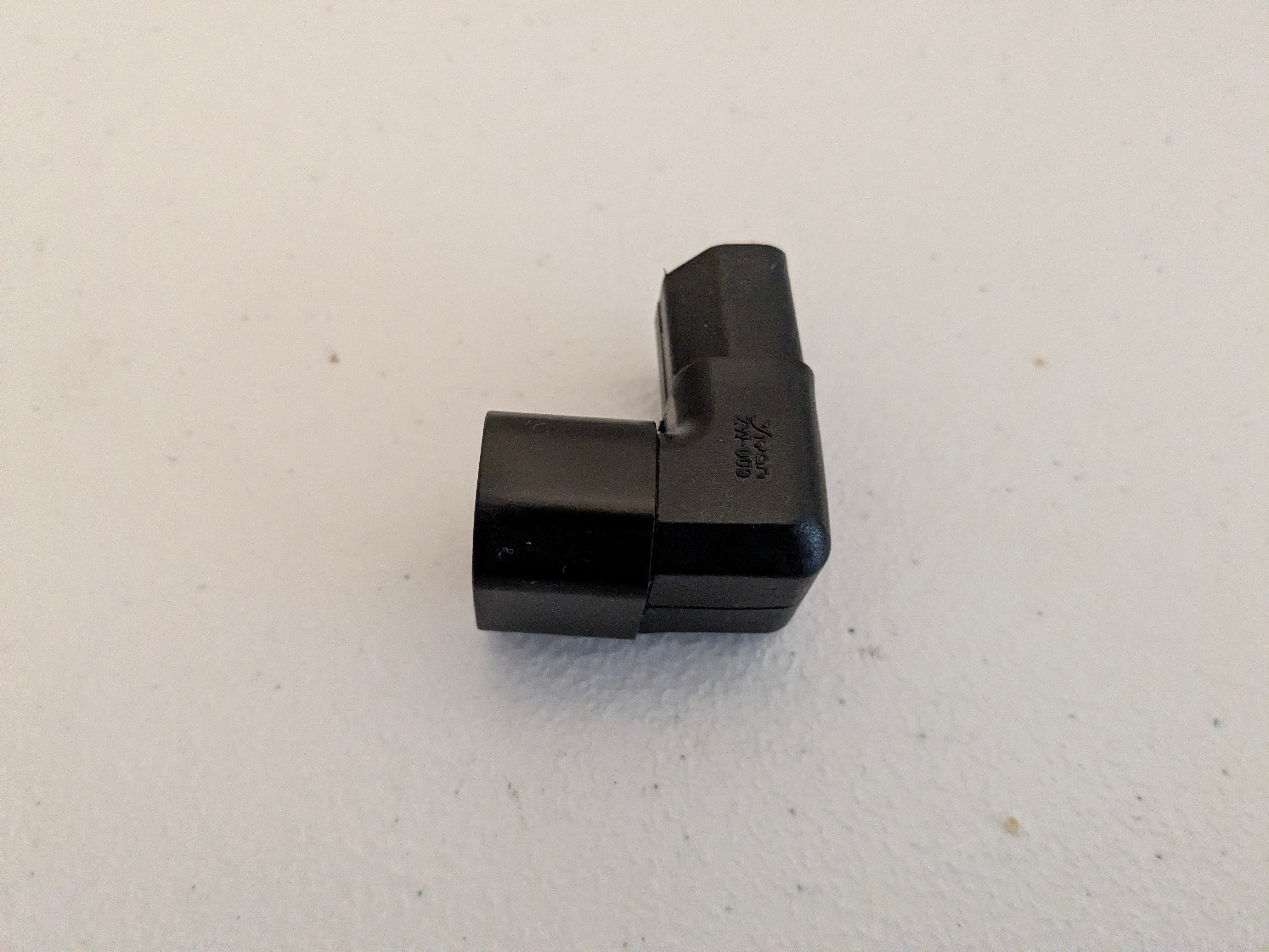 3pin Male to Female extend 90 Degree adapter - photo 4