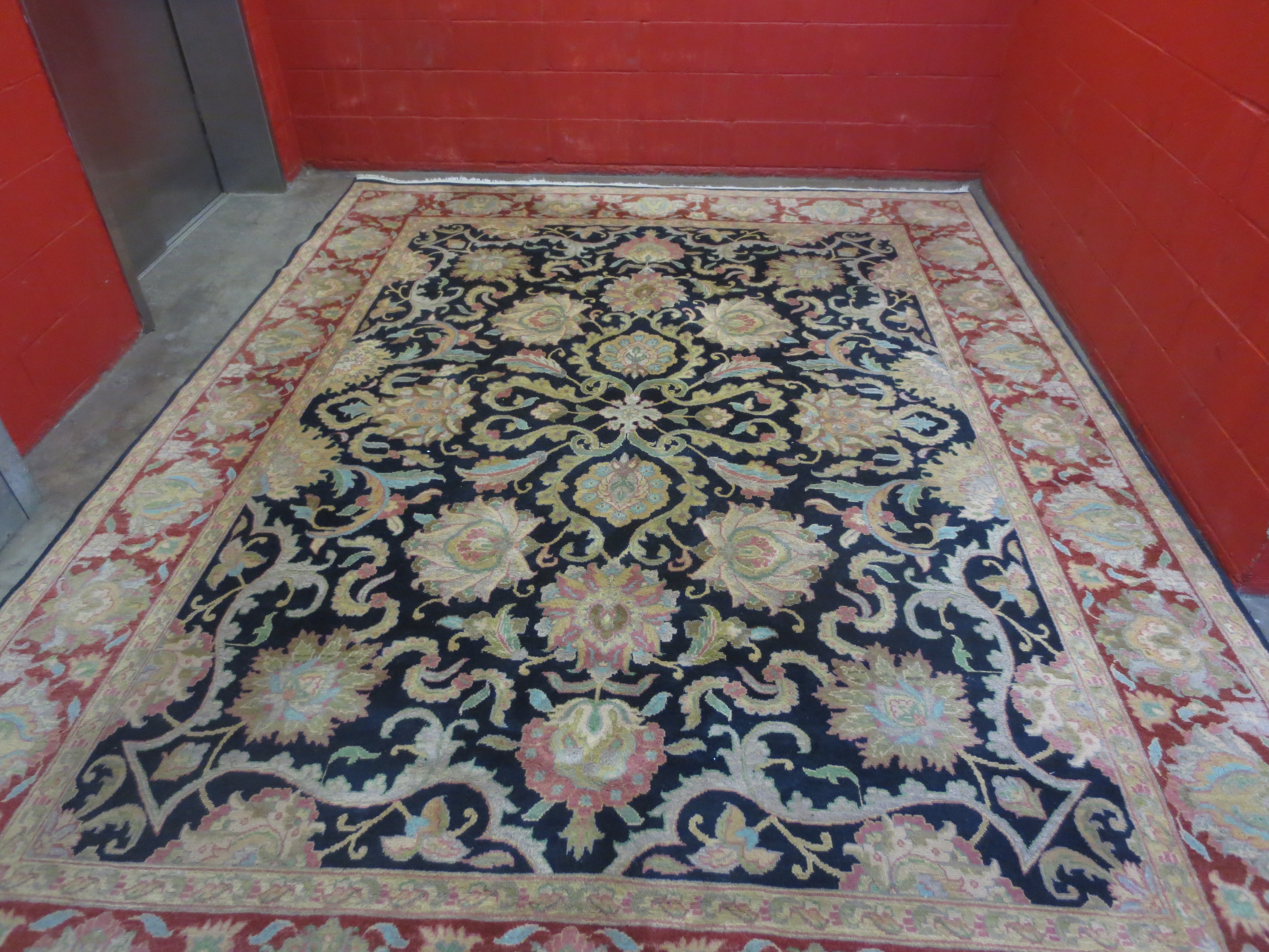 all-natural 100% wool rug - photo 2