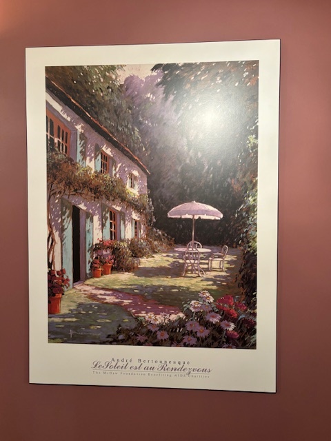 Large Mounted European Café Art Prints (Set of 4) - photo 3