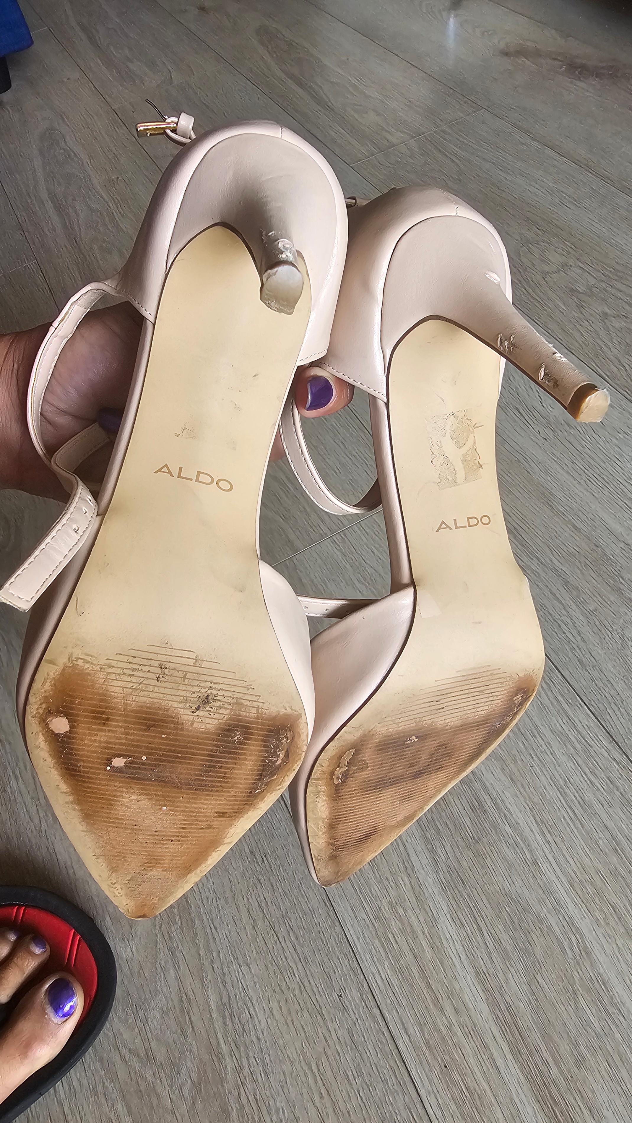 Aldo Beige Heels, Size 11 - photo 5