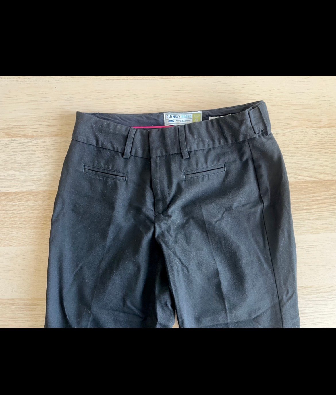Womens/Girls Straight Leg Black Dress Pants - photo 2