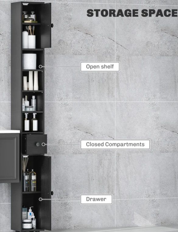 Brand New Tall Bathroom Cabinet