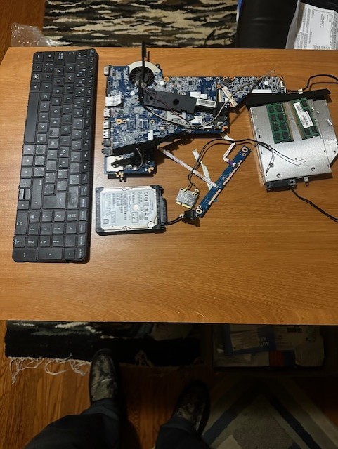 Parts for laptops