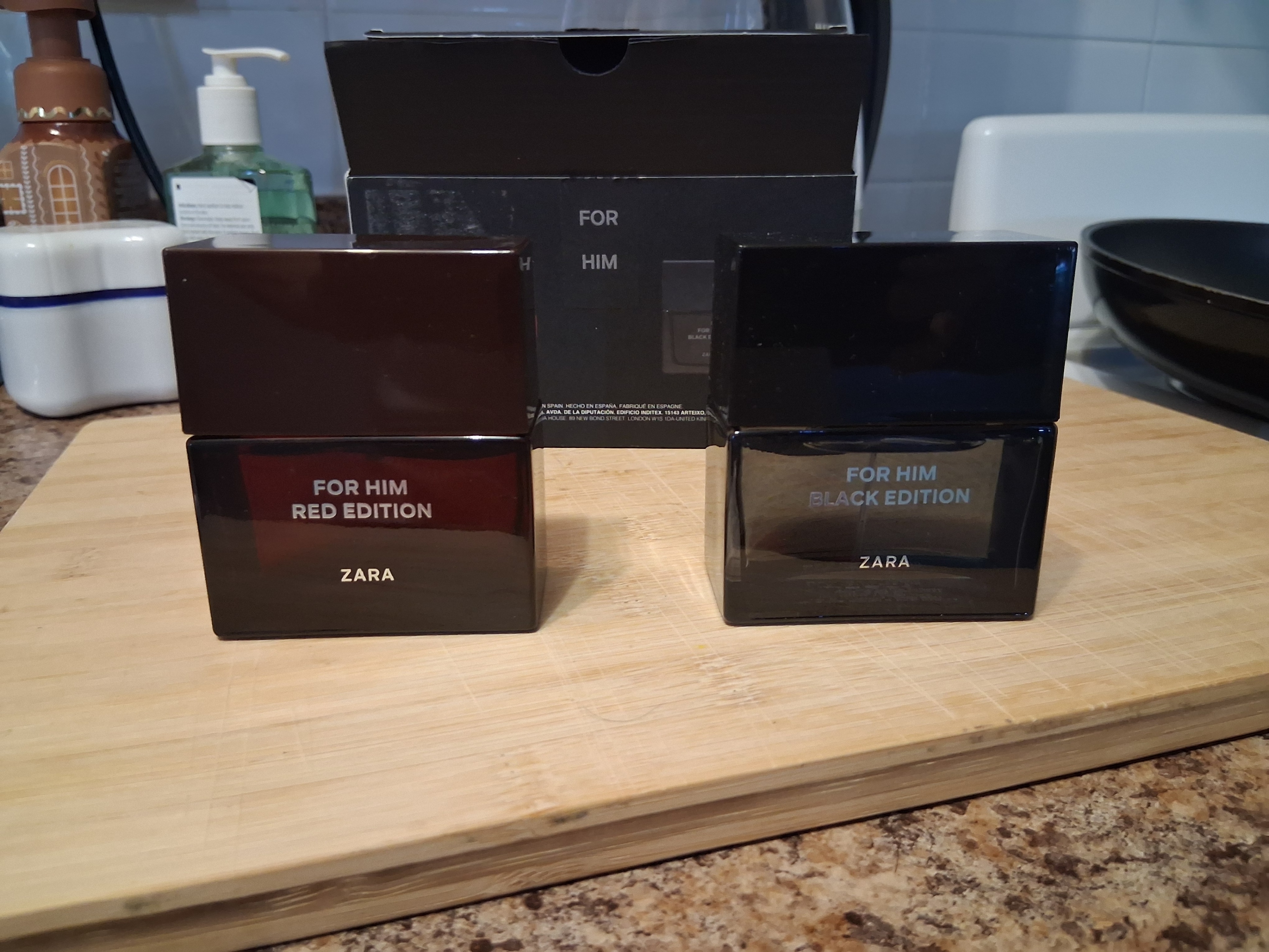 Zara FOR HIM BLACK + RED EDITION SET - photo 3