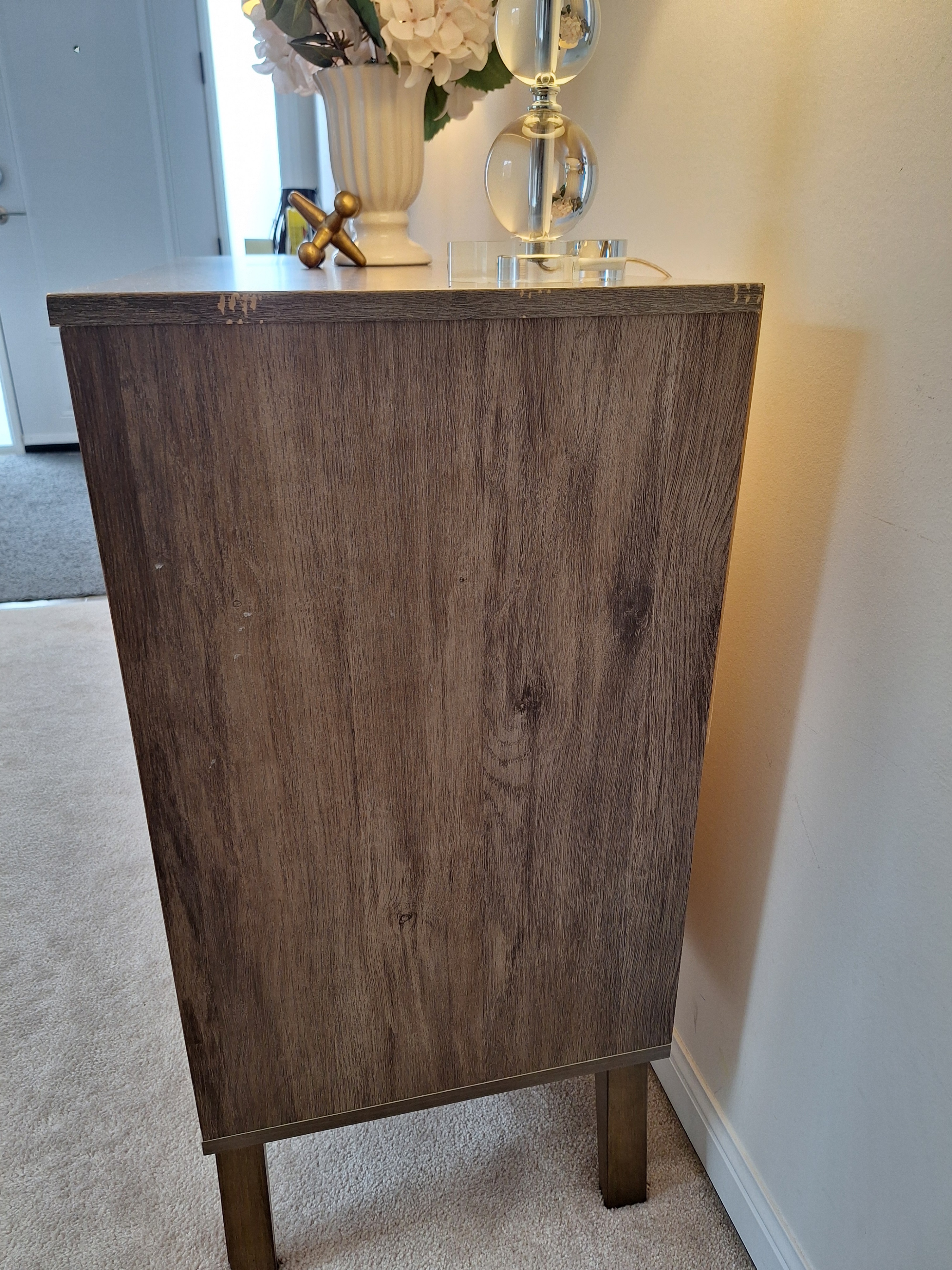 Prepac Milo 6-Drawer Dresser (walnut finish with white drawers) - photo 5