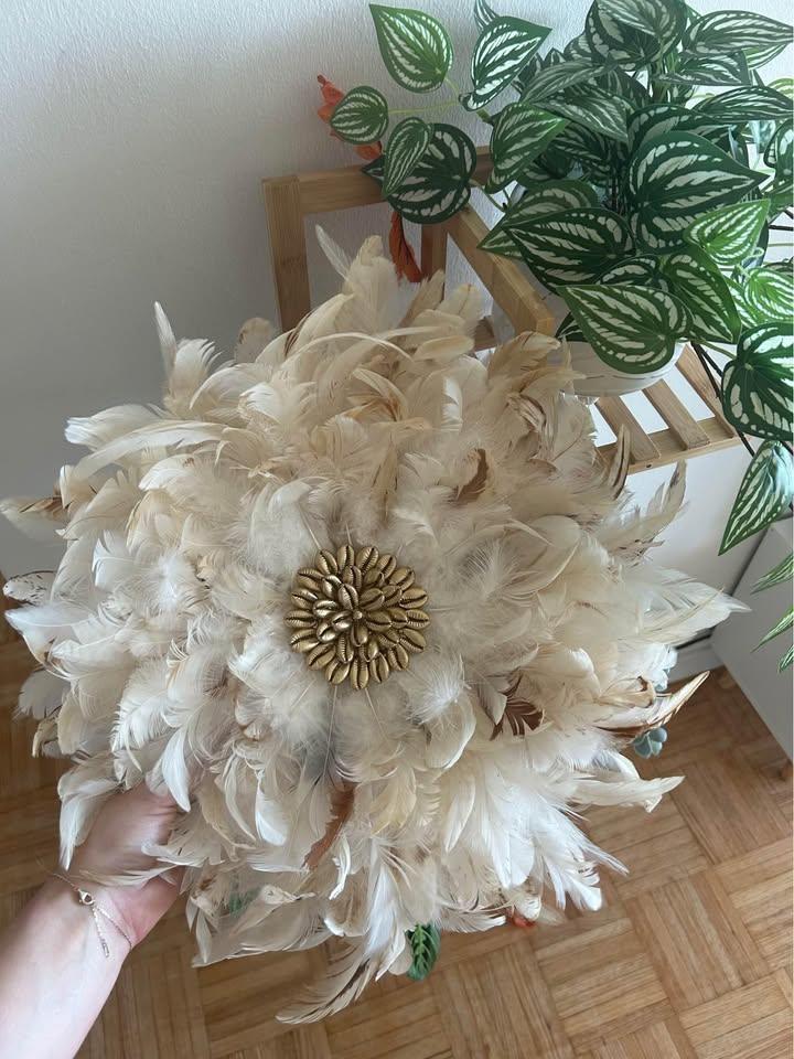 Feather Wall Decor - 45 cm handmade - photo 2