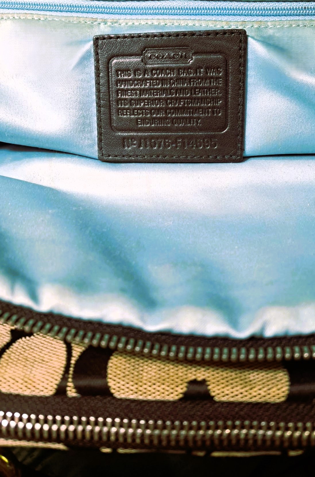 Coach Signature Penelope Satchel & Matching Zippy Wallet Set - photo 5