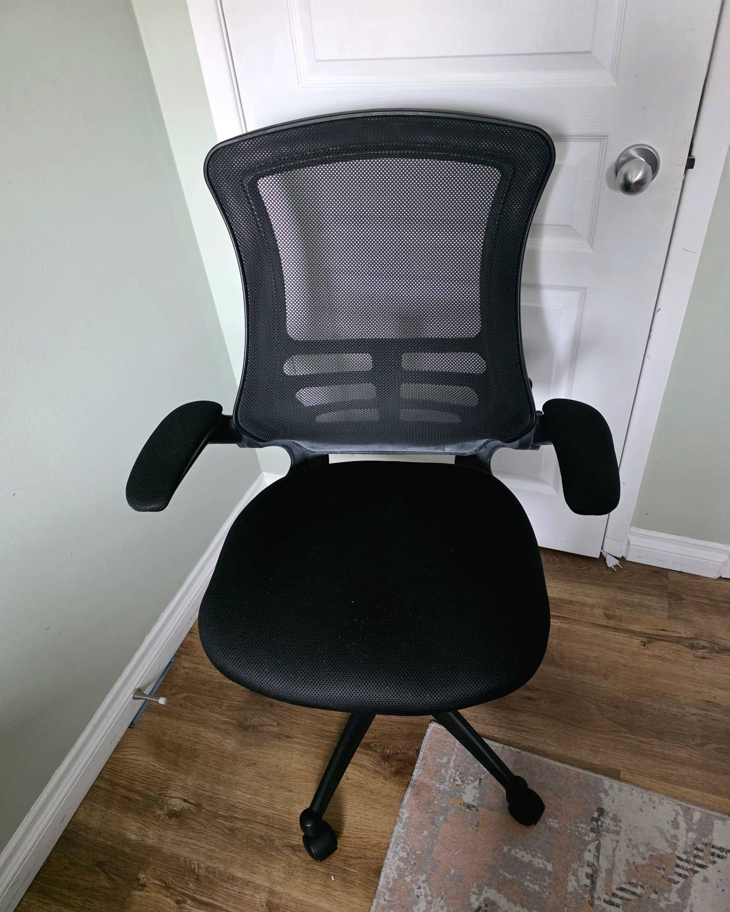 Odelle Mesh Task Chair – Ergonomic with Flip-up Arms - photo 2