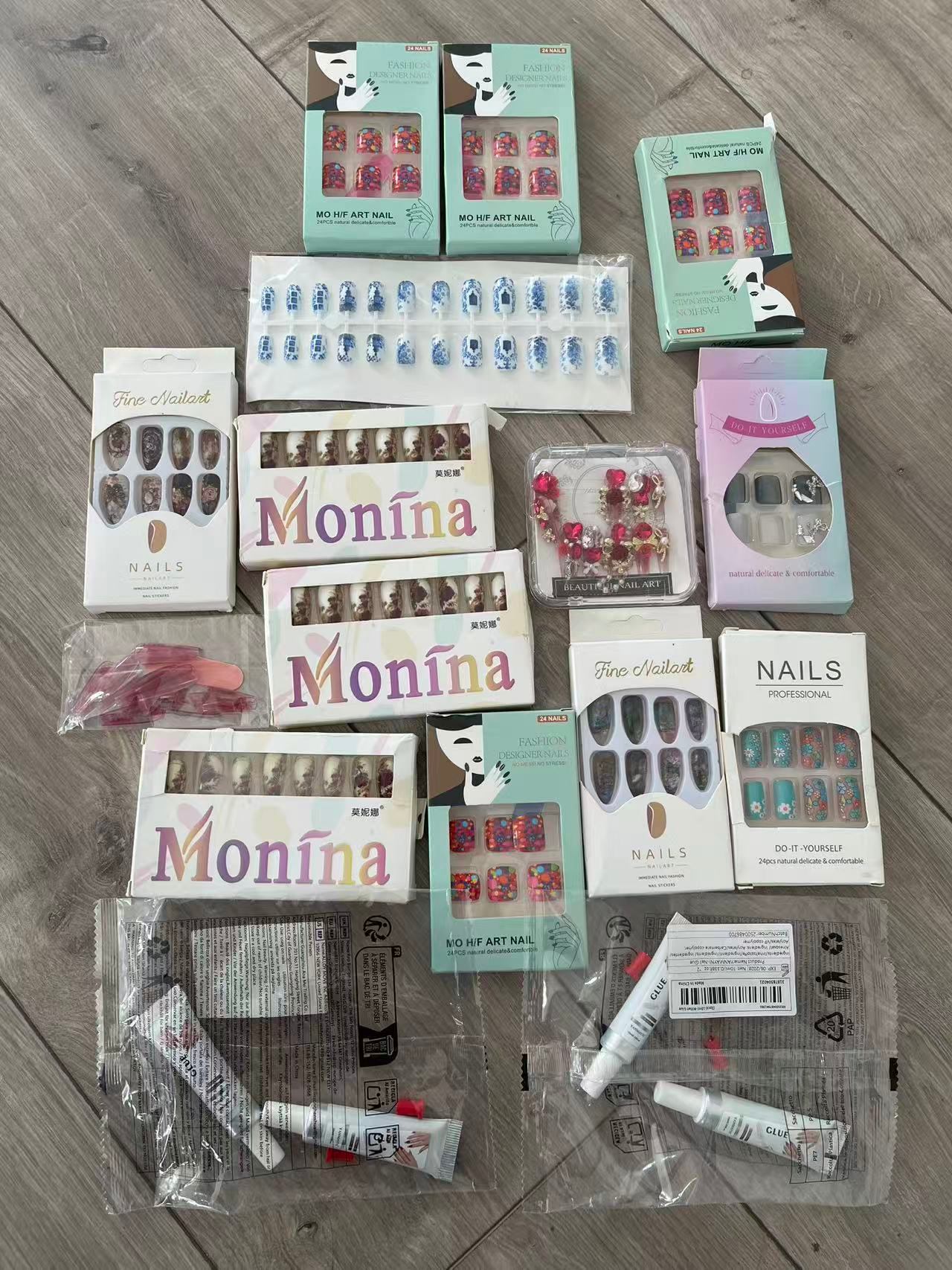 Brand New Press On Nails Bundle Nail Art Kit Set
