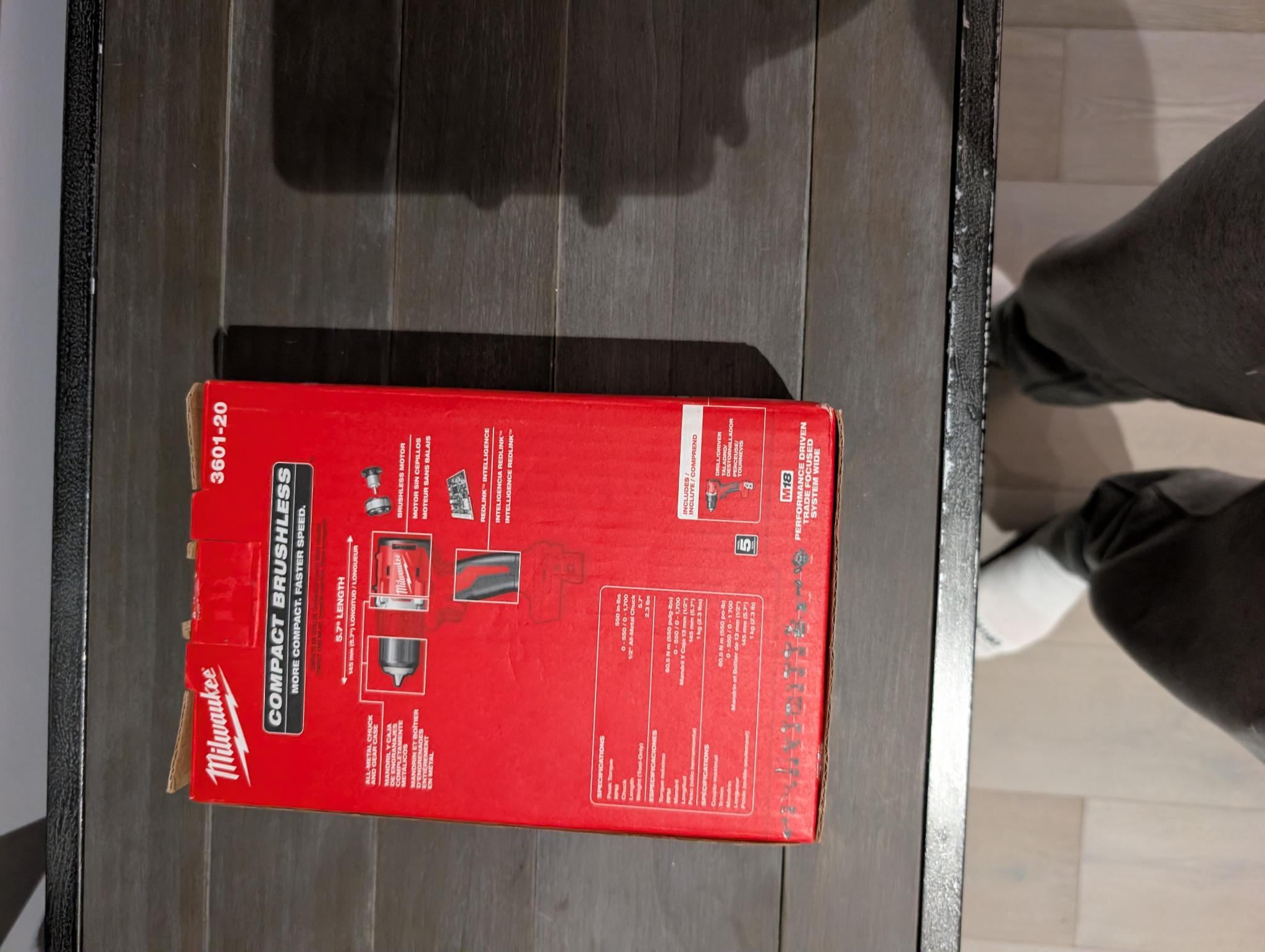 NEED GONE Milwaukee 3601-20 M18 Compact Brushless 1/2" Drill - photo 5