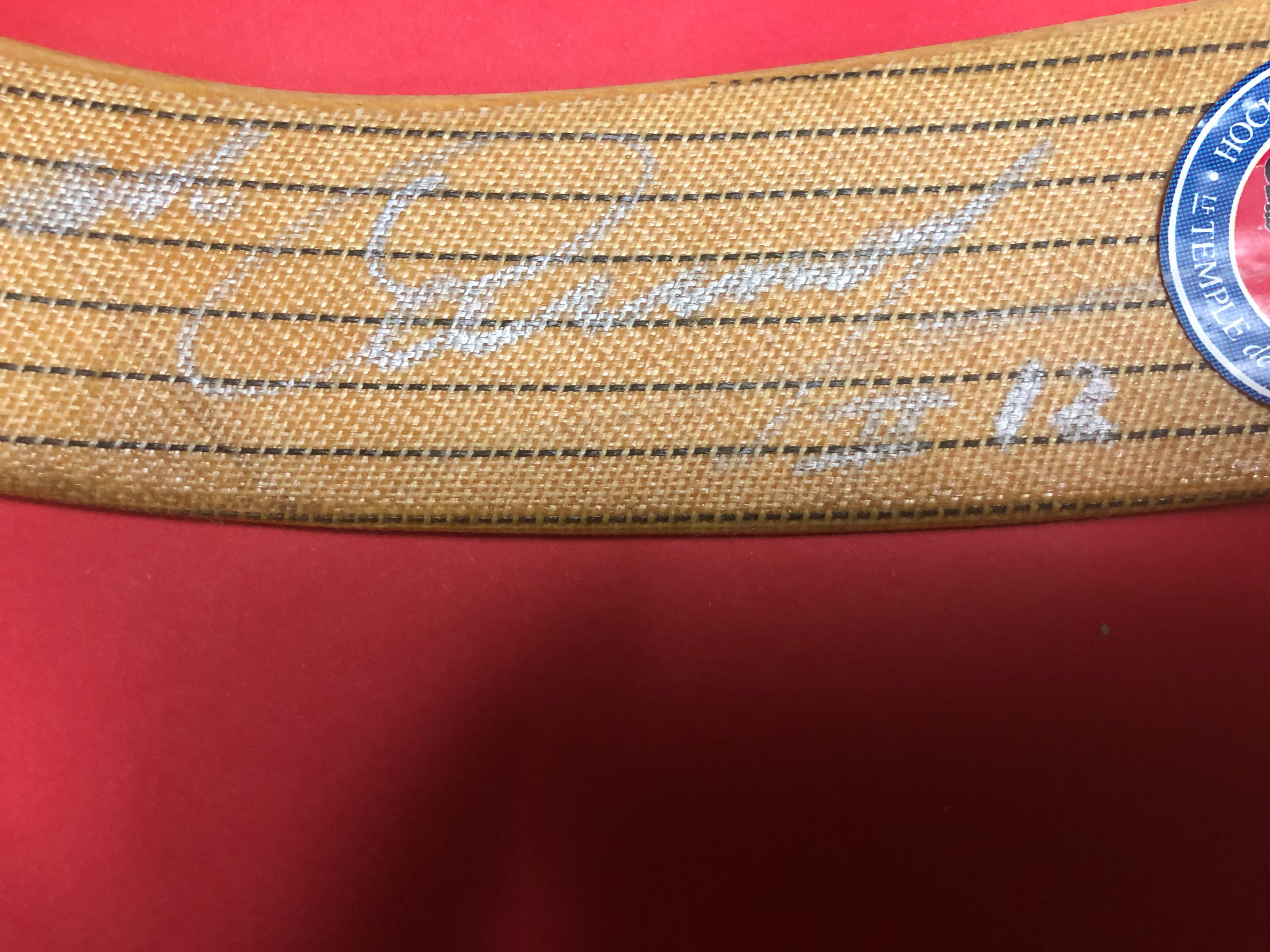 Yvan Counouyer Autograph Stick Hall of Fame - photo 2