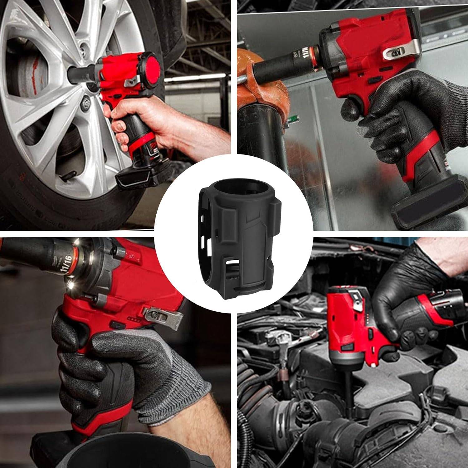Protective Boot For Milwaukee M12 Fuel 1/2 and 3/8 Stubby Impact - photo 3