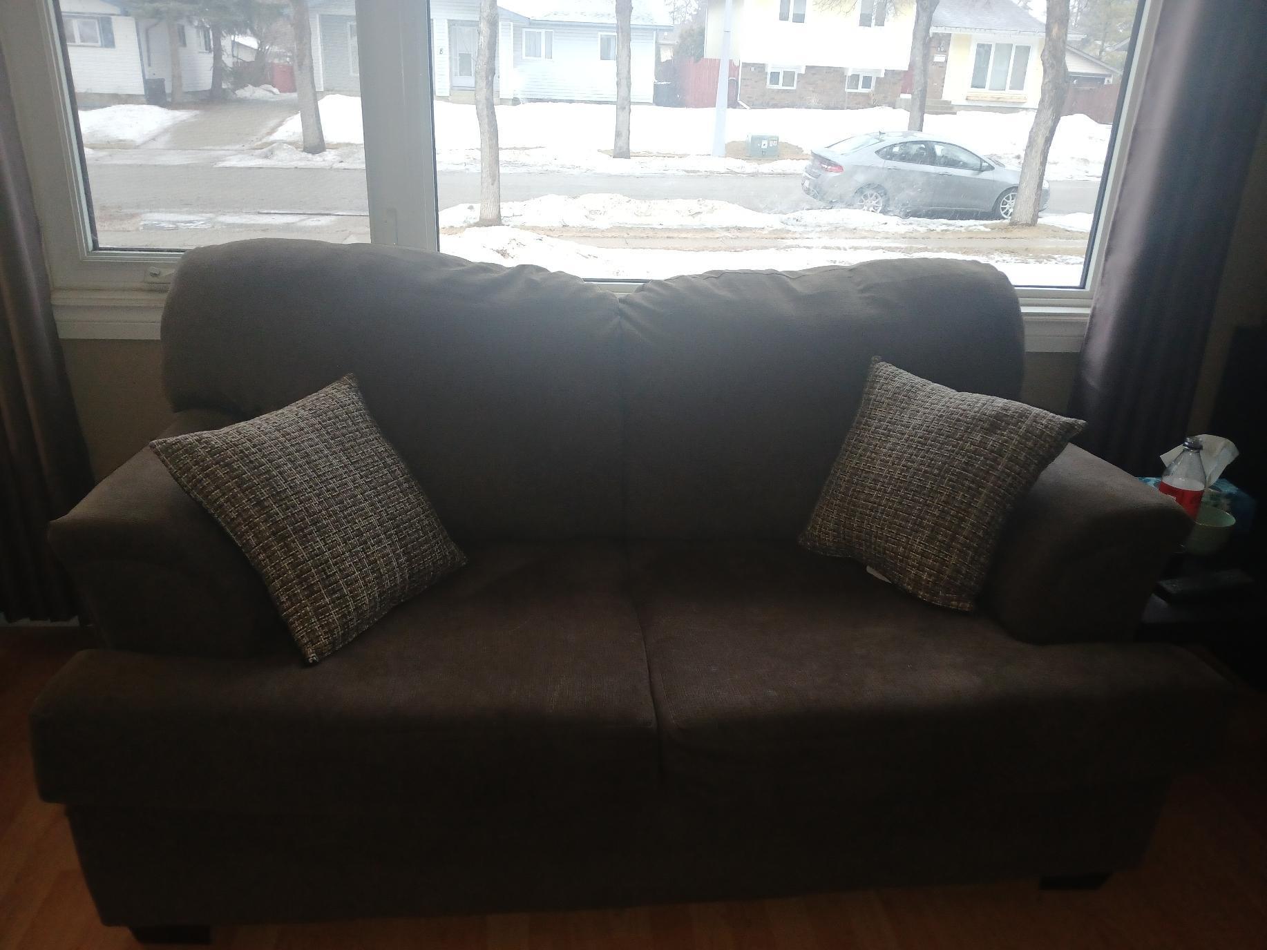 sofa and Loveseat