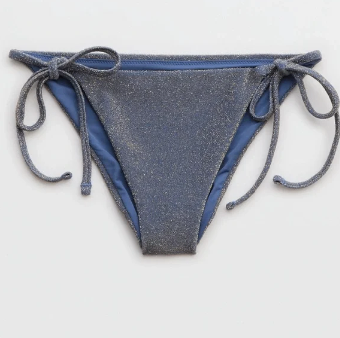 Aerie Shimmering Gray Bottom