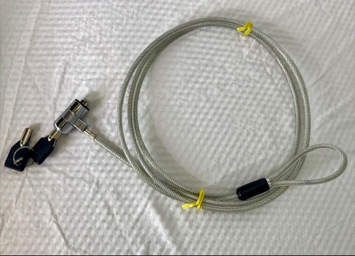 🥕 Sendt (0695) 6ft. Laptop Security Lock And Cable with 2 Keys - photo 4