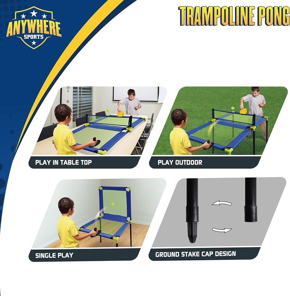 Anywhere Sports Trampoline Pong Game - photo 4