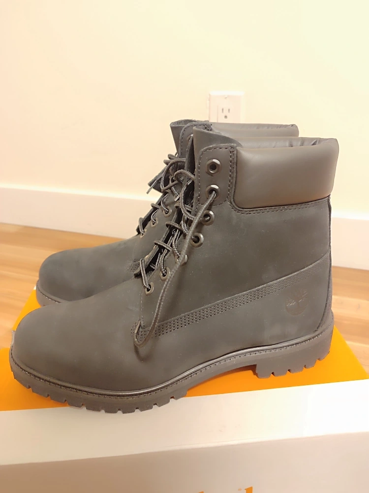 Men's Black Timberland Boots - photo 5