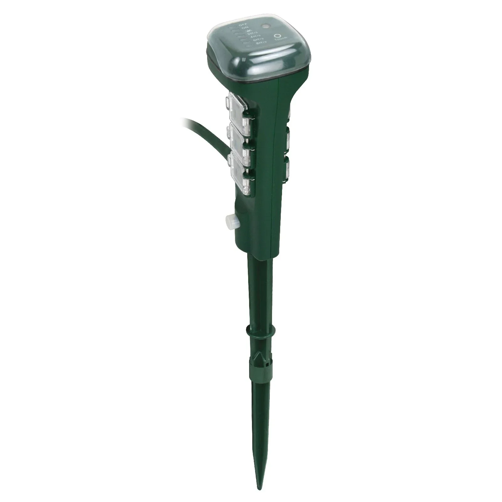 Outdoor 6‐Outlet Timer Stakes – 2‐Pack - photo 3