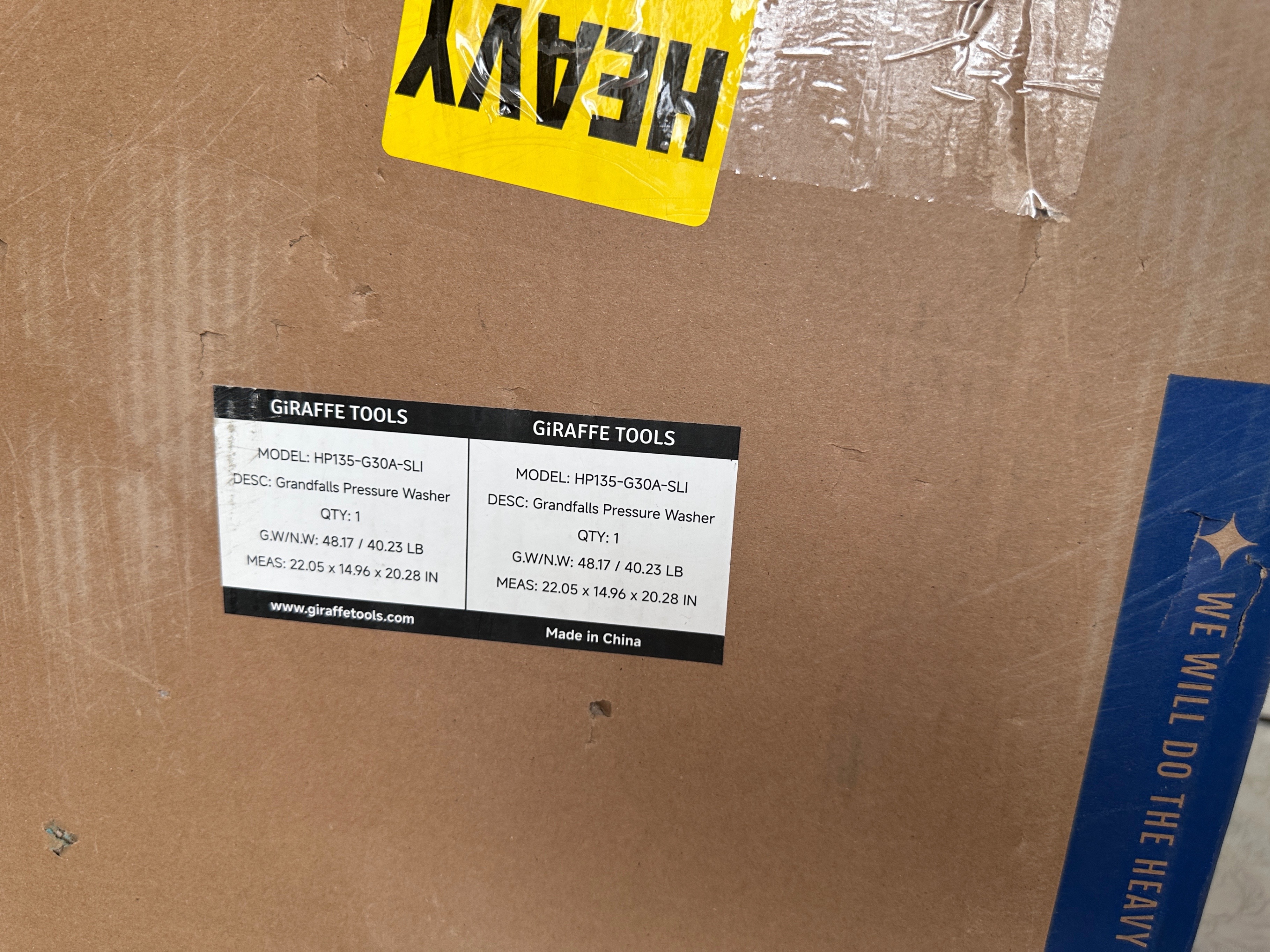 Giraffe Tools Wall Mounted Pressure Washer G30+ 2900-PSI 2.2-GPM - photo 2