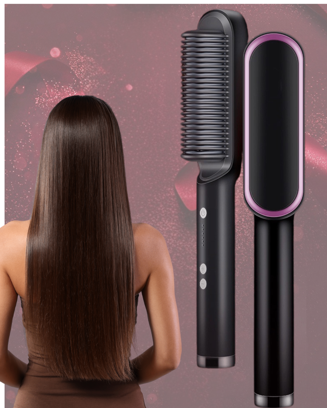 Brand New Fast Heating Hair Straightening Brush - photo 3