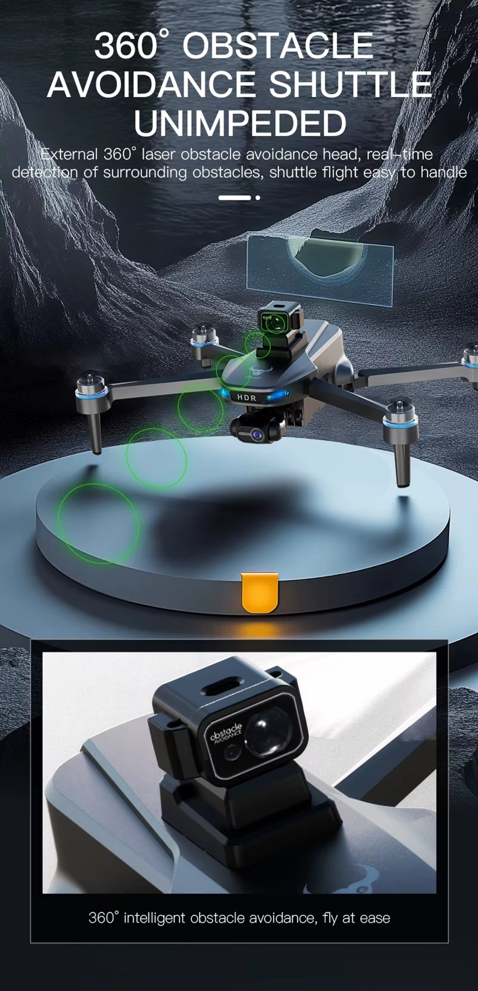 GT109 Mini Drone (www.ispektrum.ca) 30 Minutes Flight HD Camera - photo 3