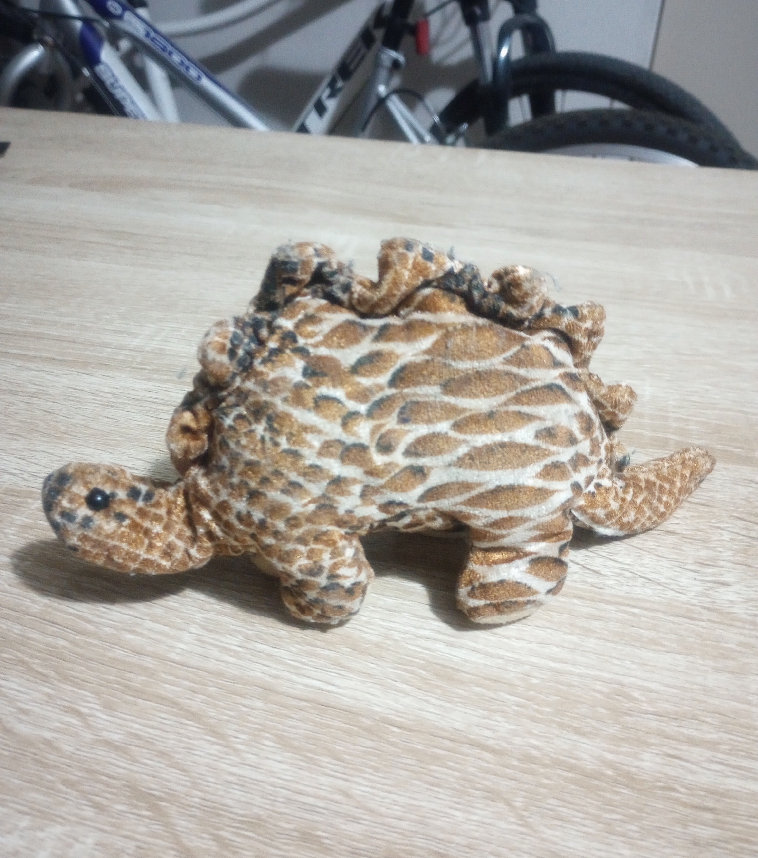 Stegosaurus Stuffed Bean Toy