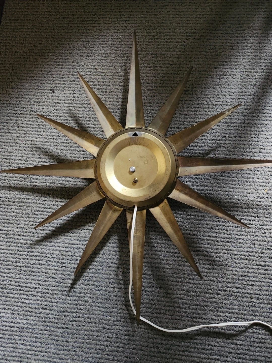 Clock Starburst MCM Atomic - photo 4