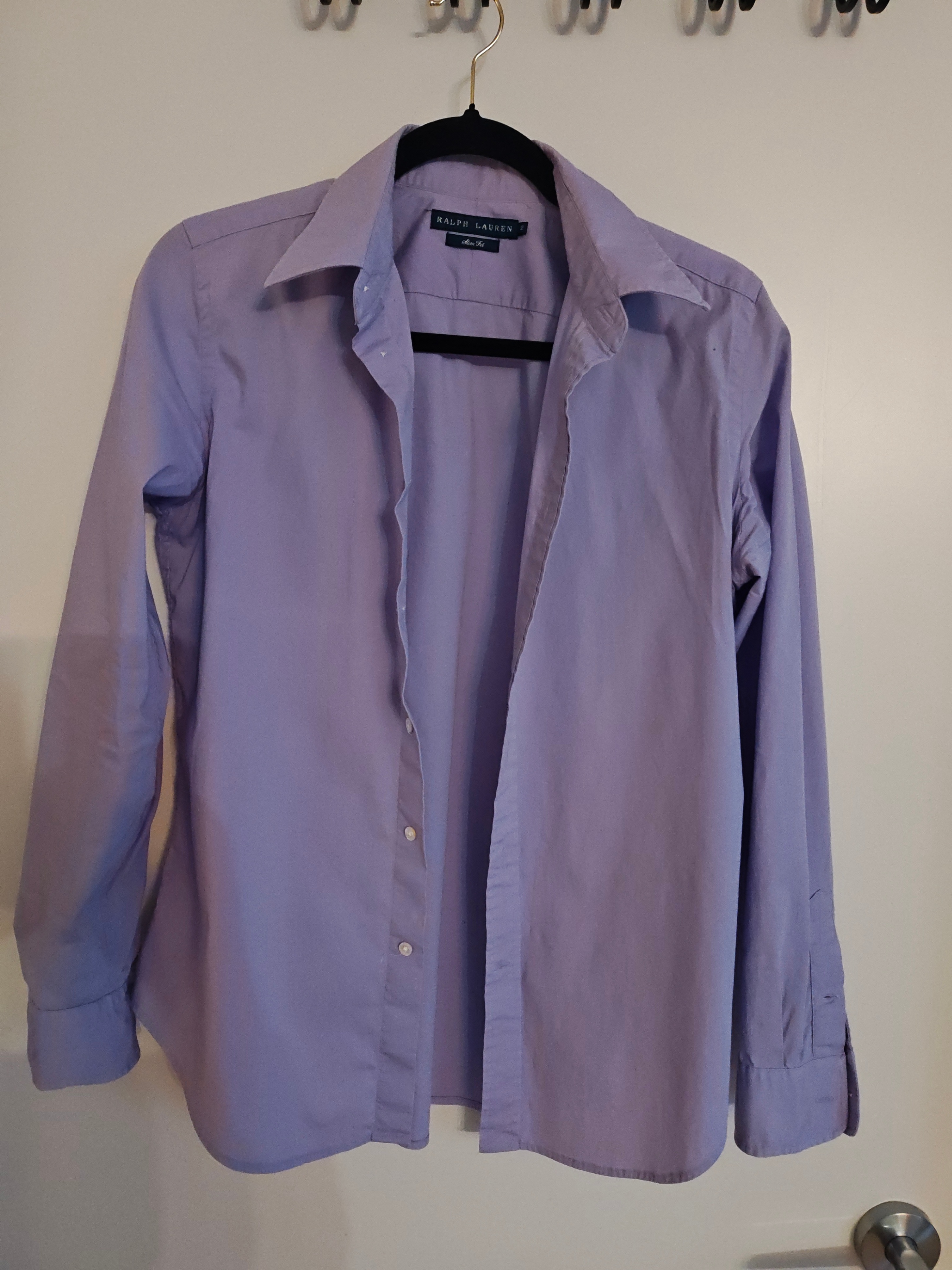 Ralph Lauren Light Purple Cotton Shirt - photo 5