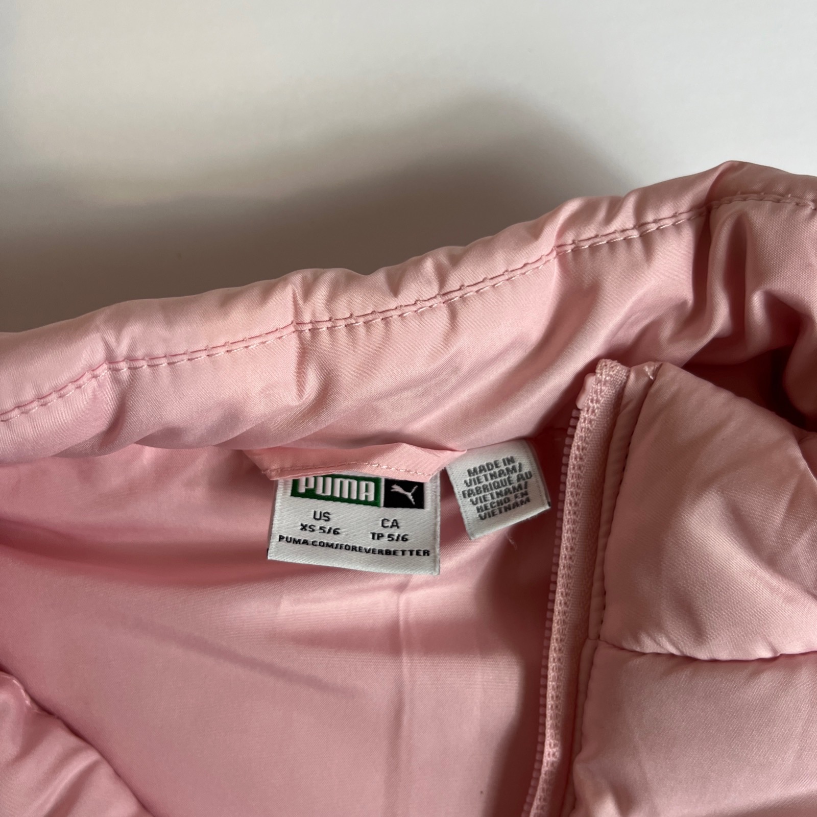 Puma Colorblock Puffer Vest - Size XS - photo 3