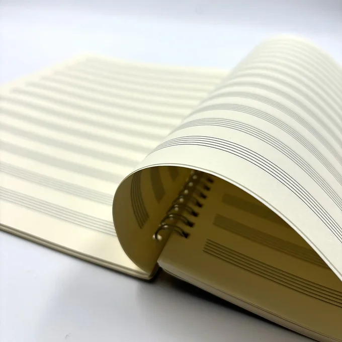 Blank Sheet Music Composition Manuscript Staff Paper - photo 2