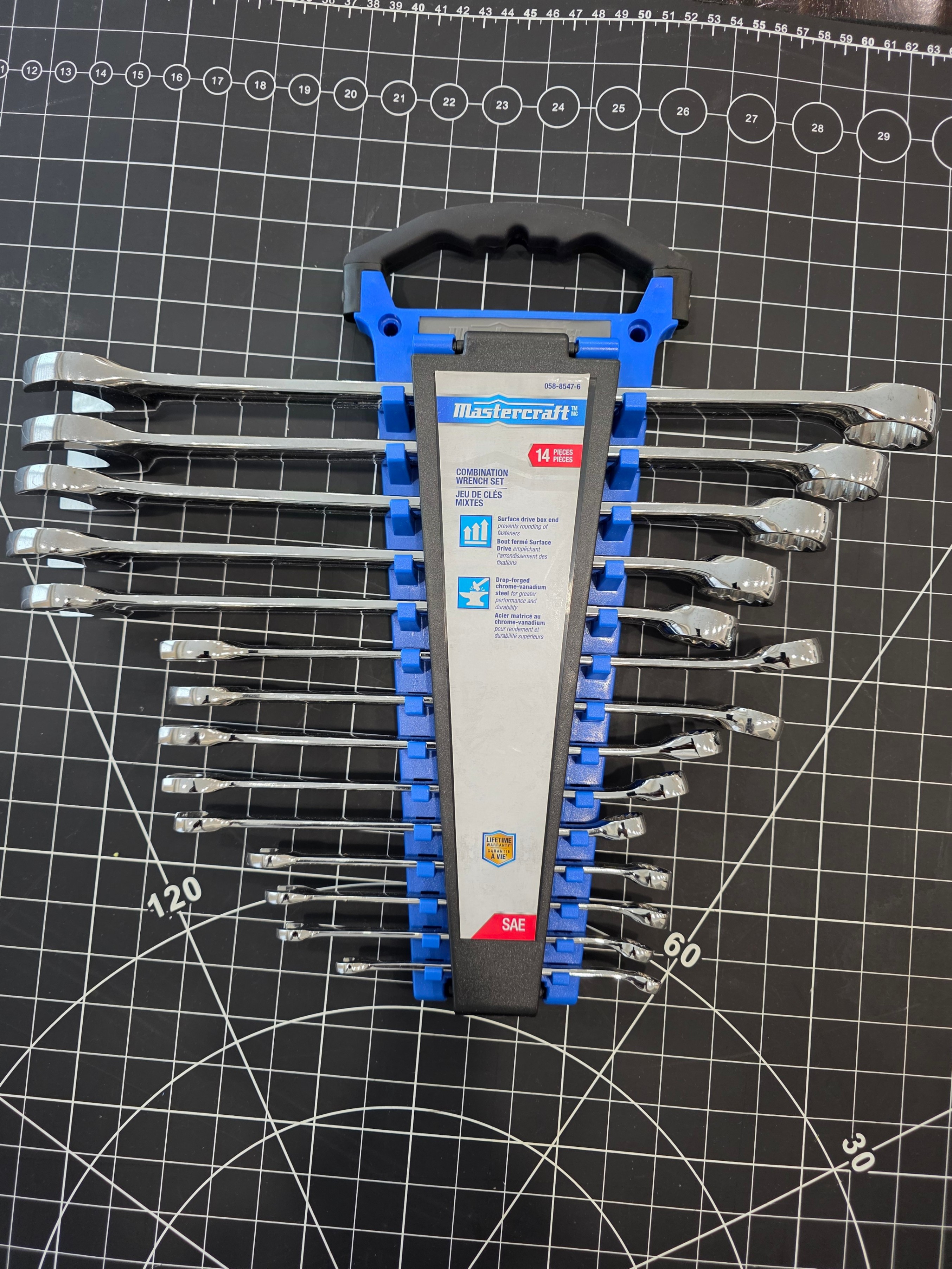 Mastercraft 14-Piece Combination Wrench Set
