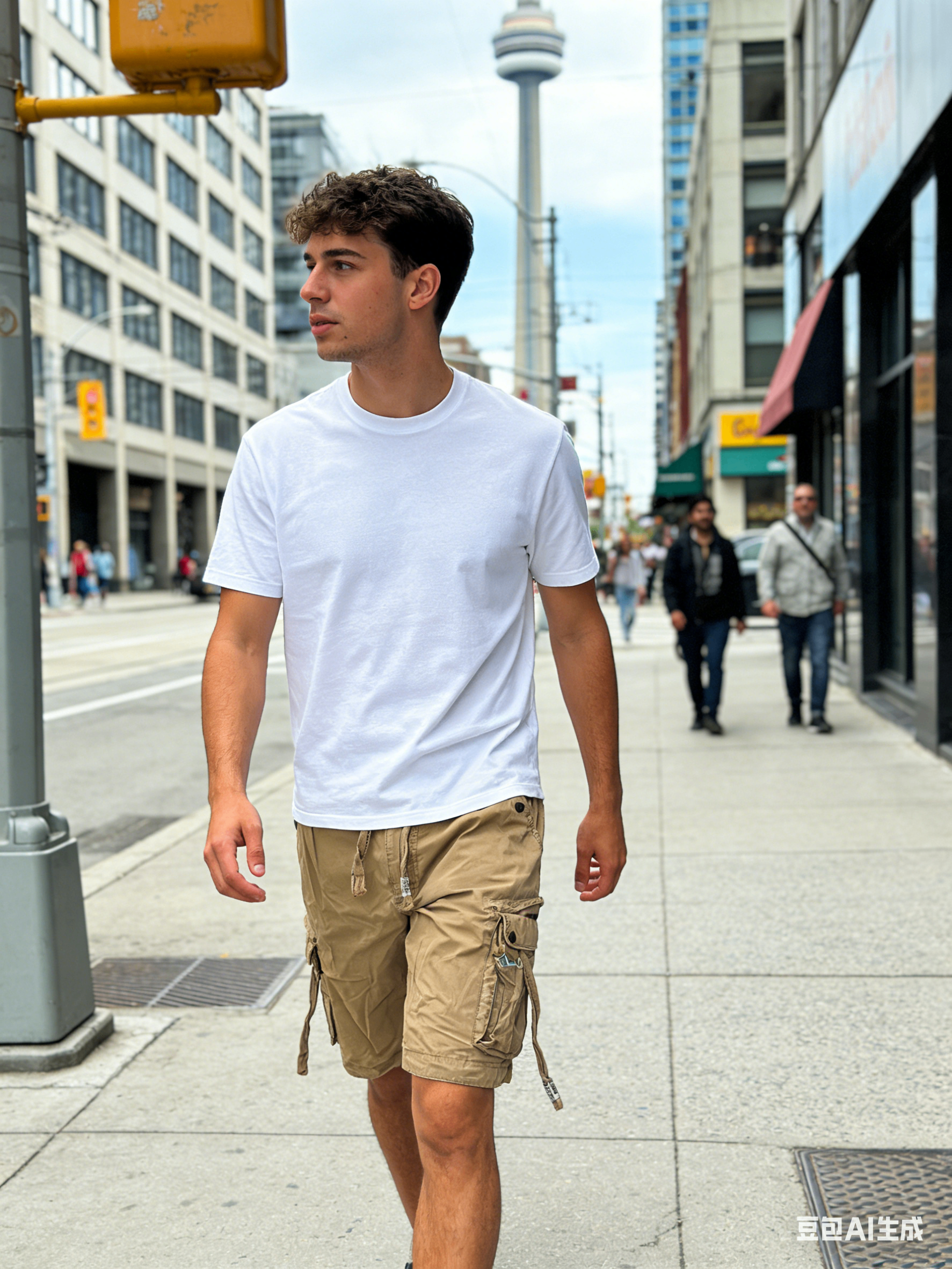 Khaki Cargo Shorts - $8 Only!