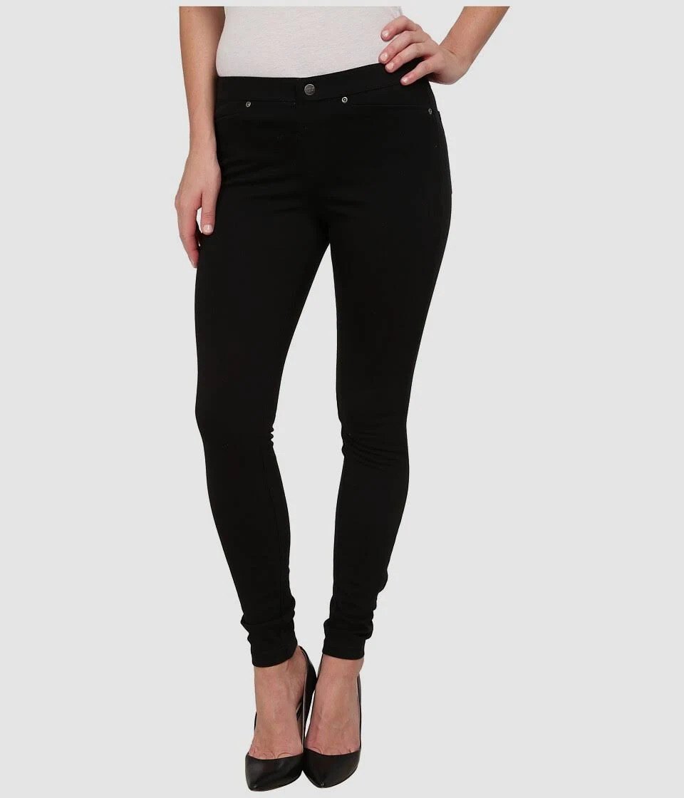 NWT HUE Super Smooth Denim Leggings SMALL