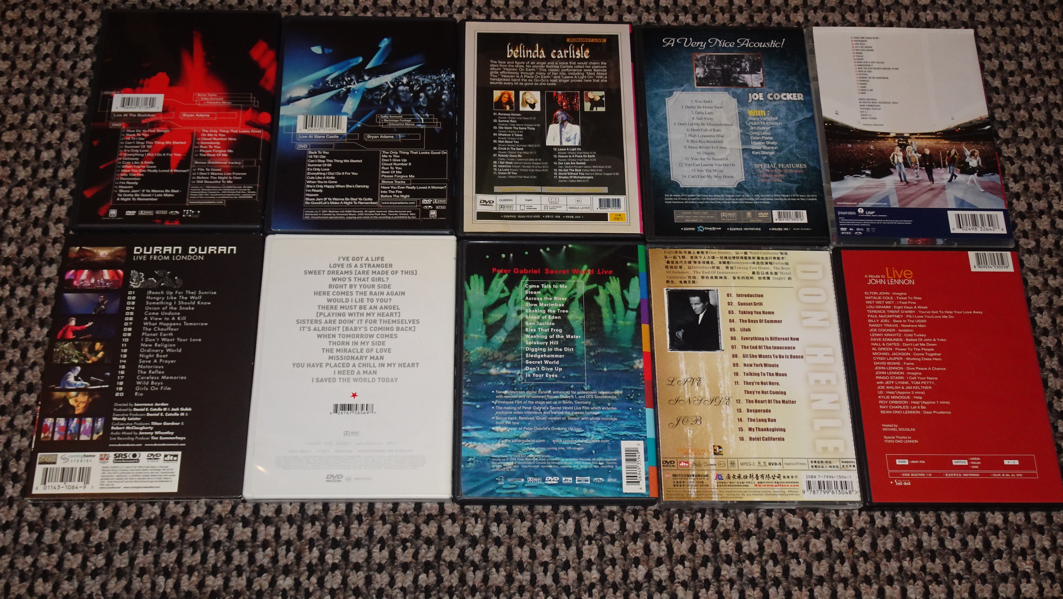 Music/Concert DVDs - photo 2