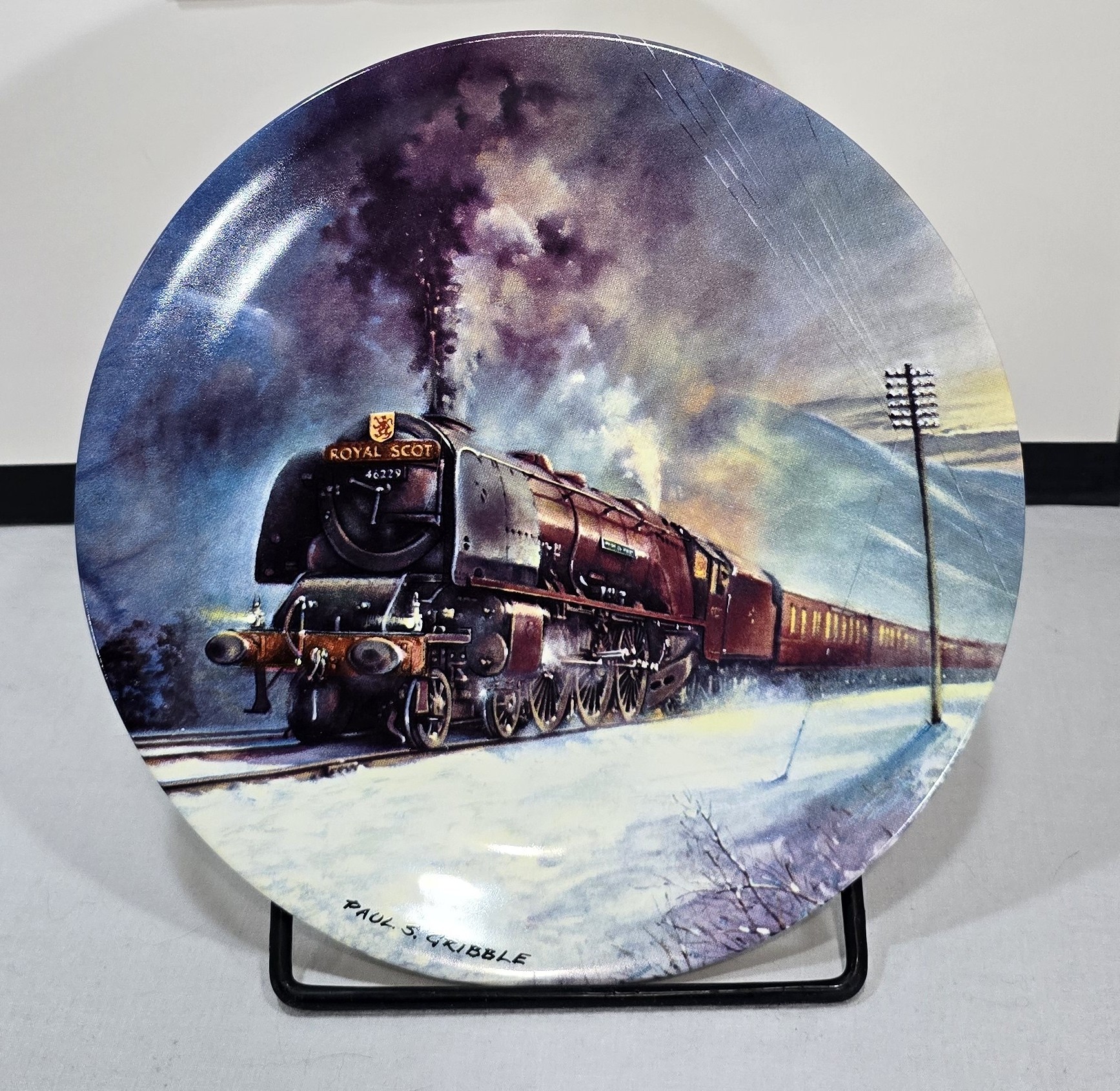 Davenport 'Royal Scot' Plate by Paul Gribble - photo 2