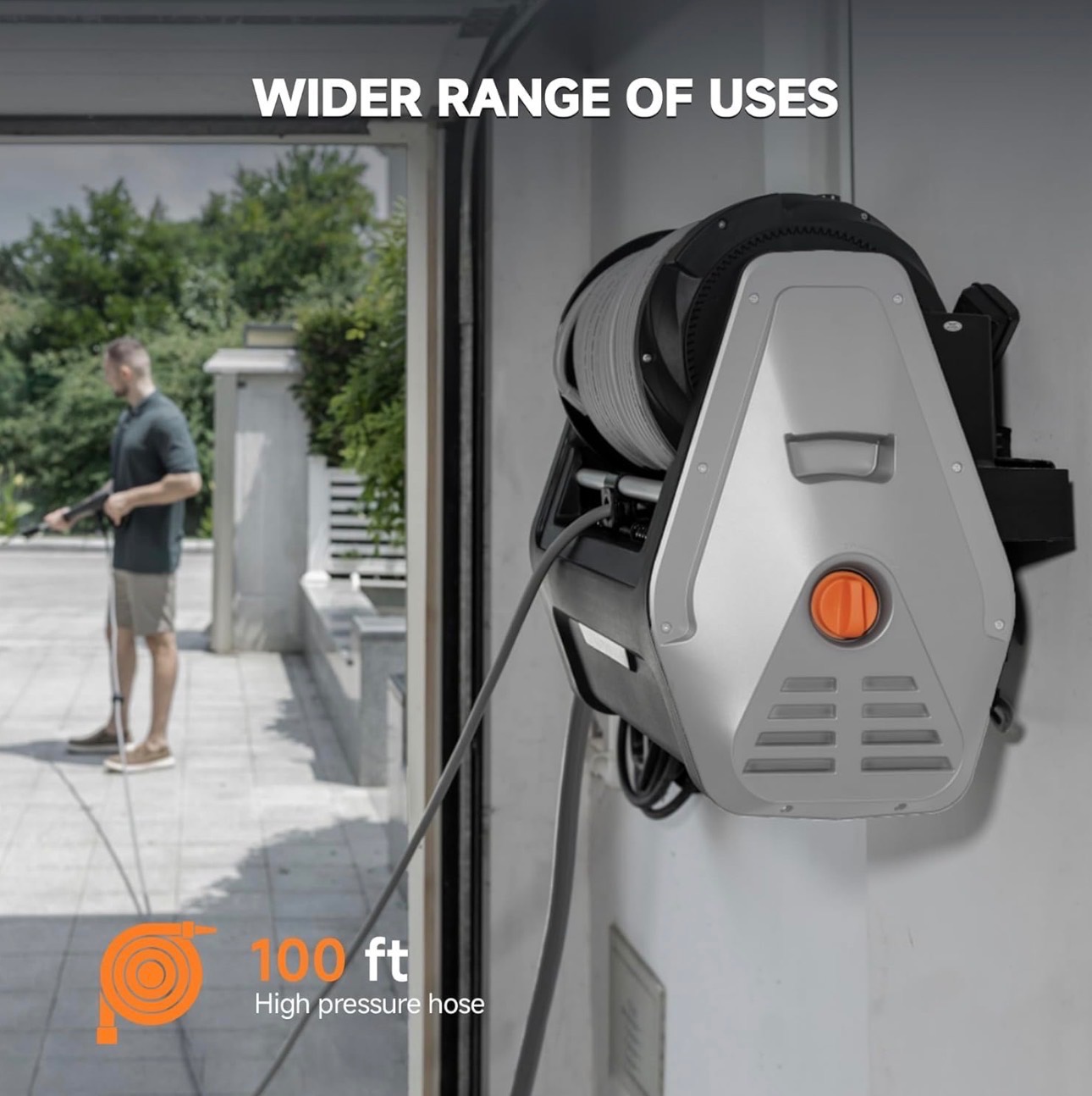Giraffe Tools Wall Mounted Pressure Washer G30+ 2900-PSI 2.2-GPM