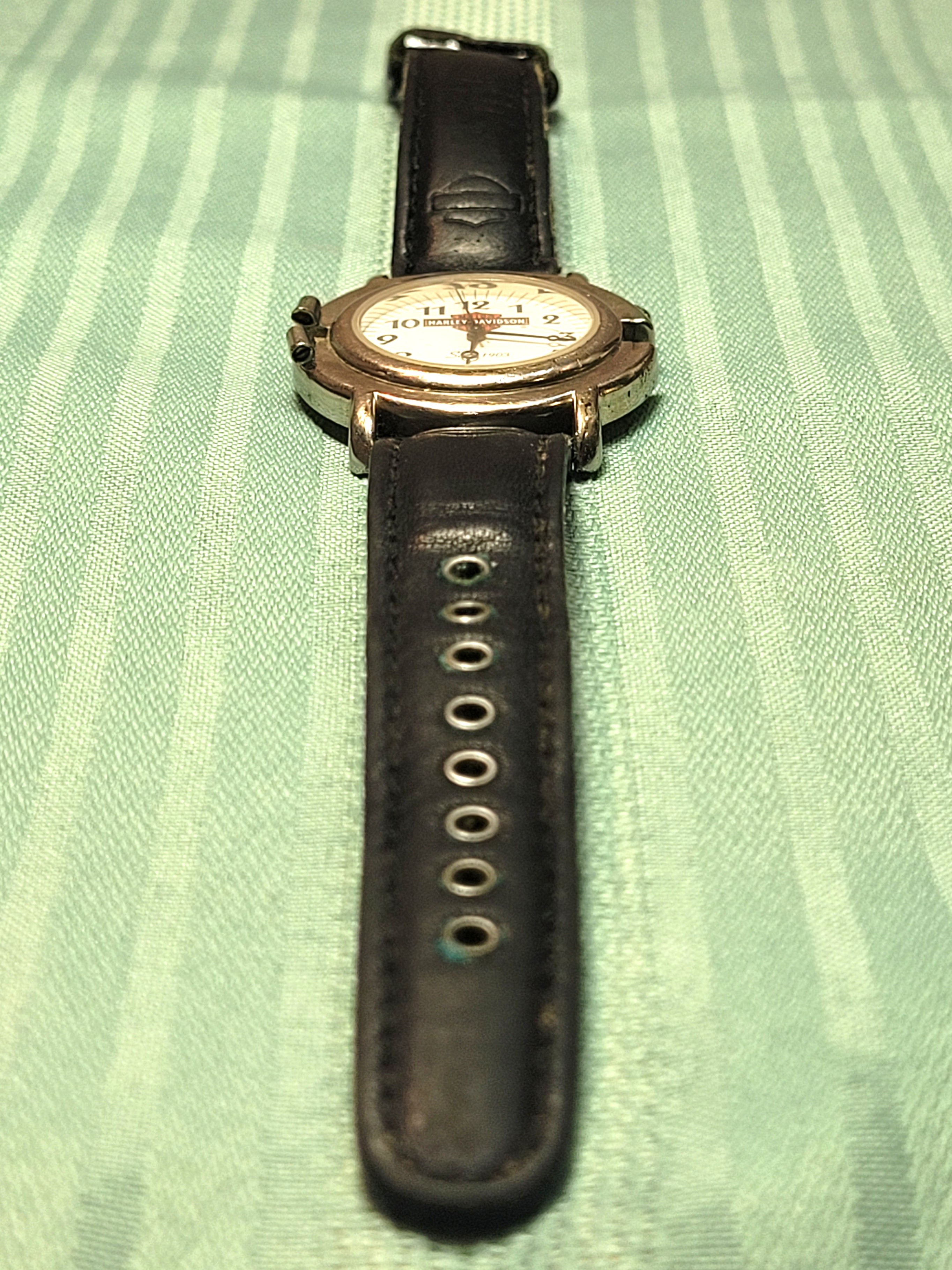 WORKING Vintage 1995 Harley-Davidson Watch 99643-95V - Japan - photo 4
