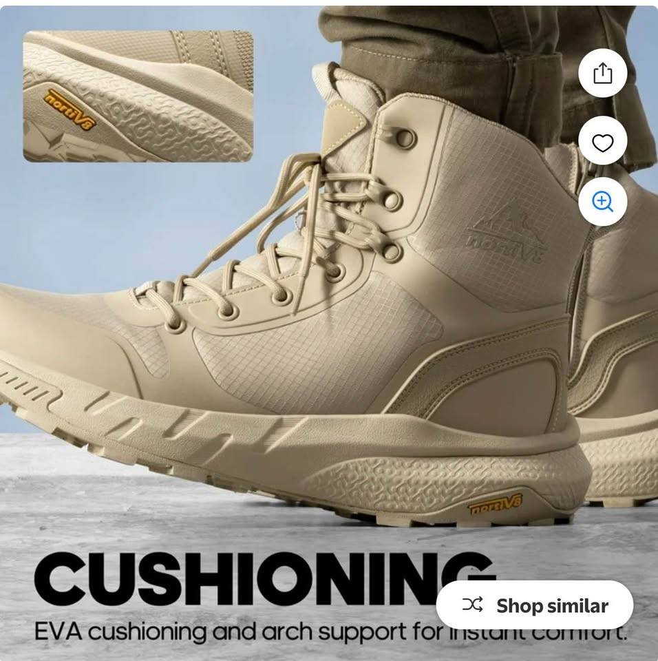 NORTIV 8 Men's Ankle High Hiking Boots(US 8) - photo 2