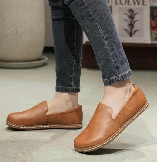 Benassal US 10 Women Slip-On Oxford Shoe Comfortable Dress