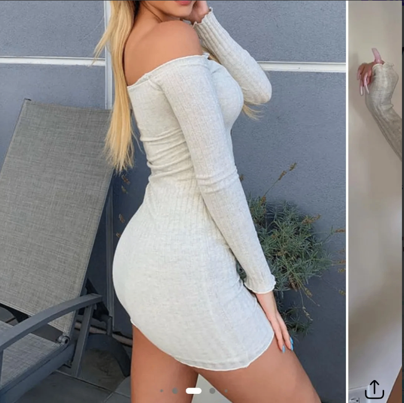 Fashion Nova Sweater Dress - Size S - photo 2