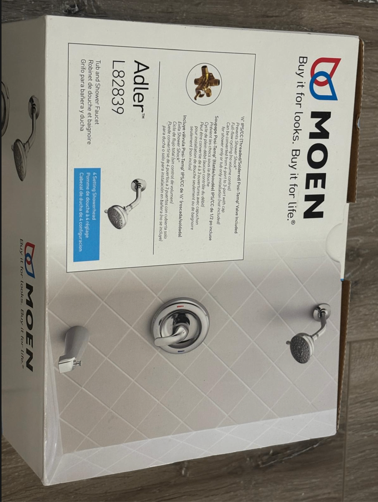 Brand new Moen shower head 🚿✨