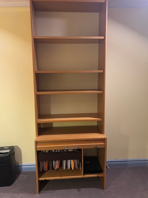 IKEA GALANT Bookcase + File Cabinet (Roll Door) Office Storage - photo 3