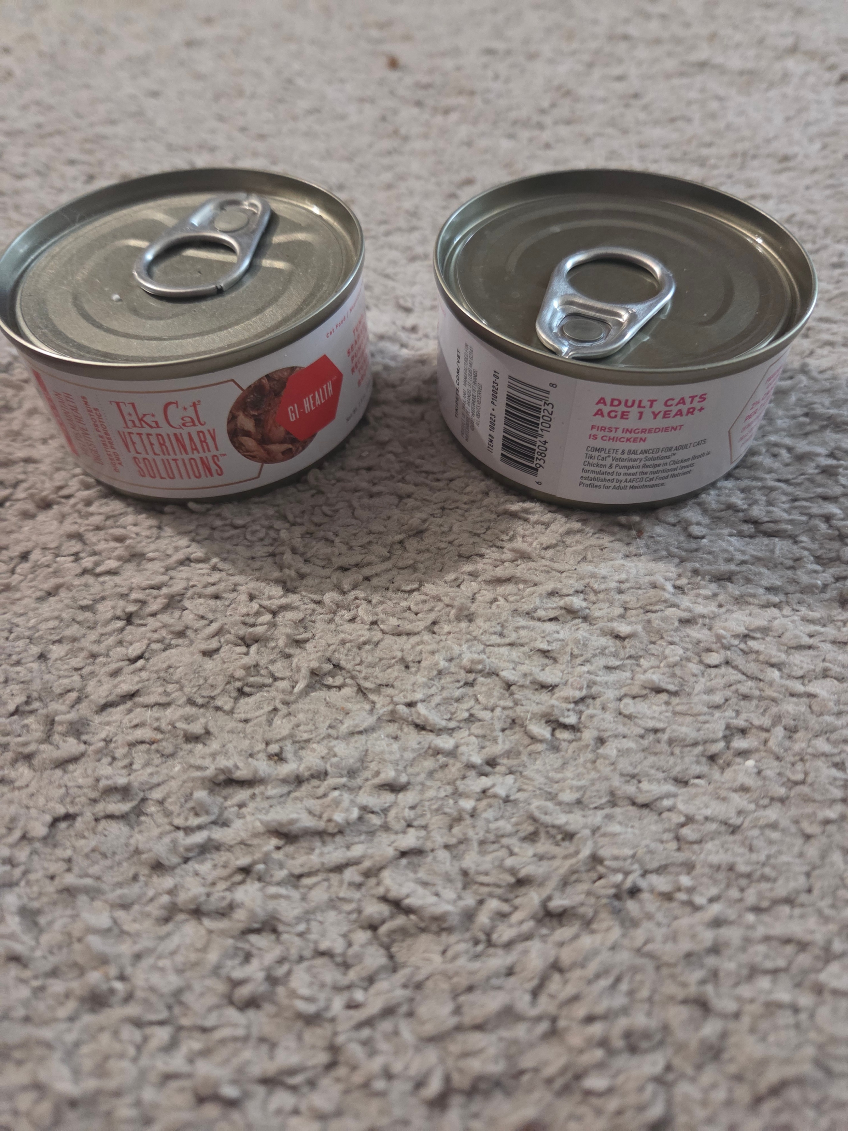 2x Tiki Cat Veterinary Solutions GI-Health (Chicken & Pumpkin)