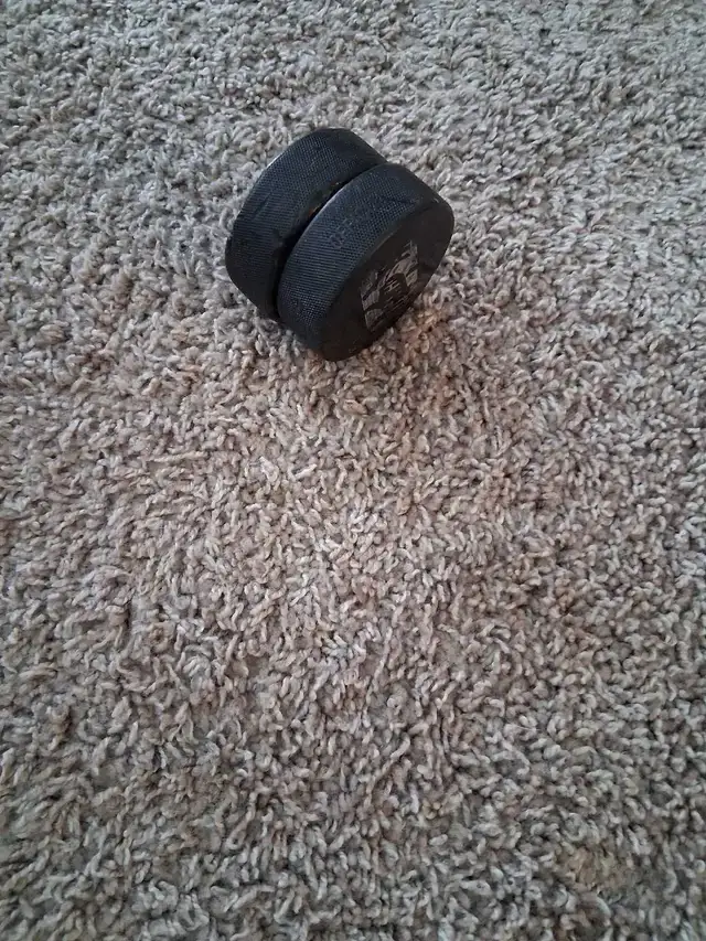 Two Hockey Pucks - photo 2