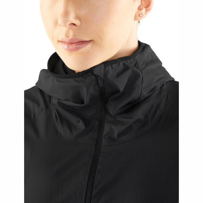 ICEBREAKER BLACK JACKET Woman Coriolis II  L Like New Paid $370 - photo 4