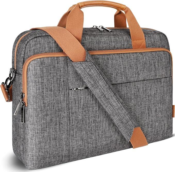 DOMISO 15.6 inch Laptop Bag Business Briefcase Water-resistant