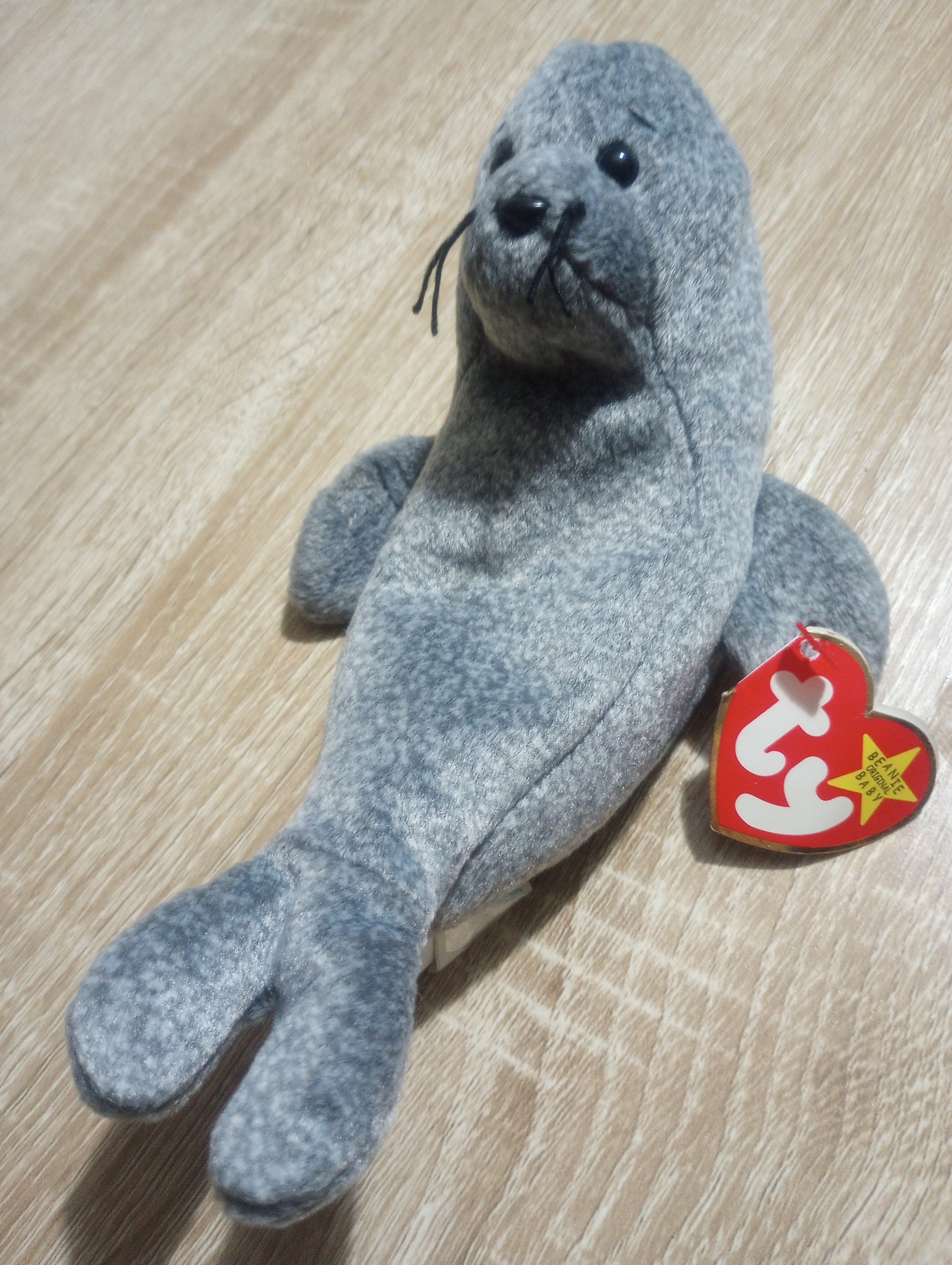 Racoon and Seal Ty Beanie Baby Ringo and Slippery - photo 3