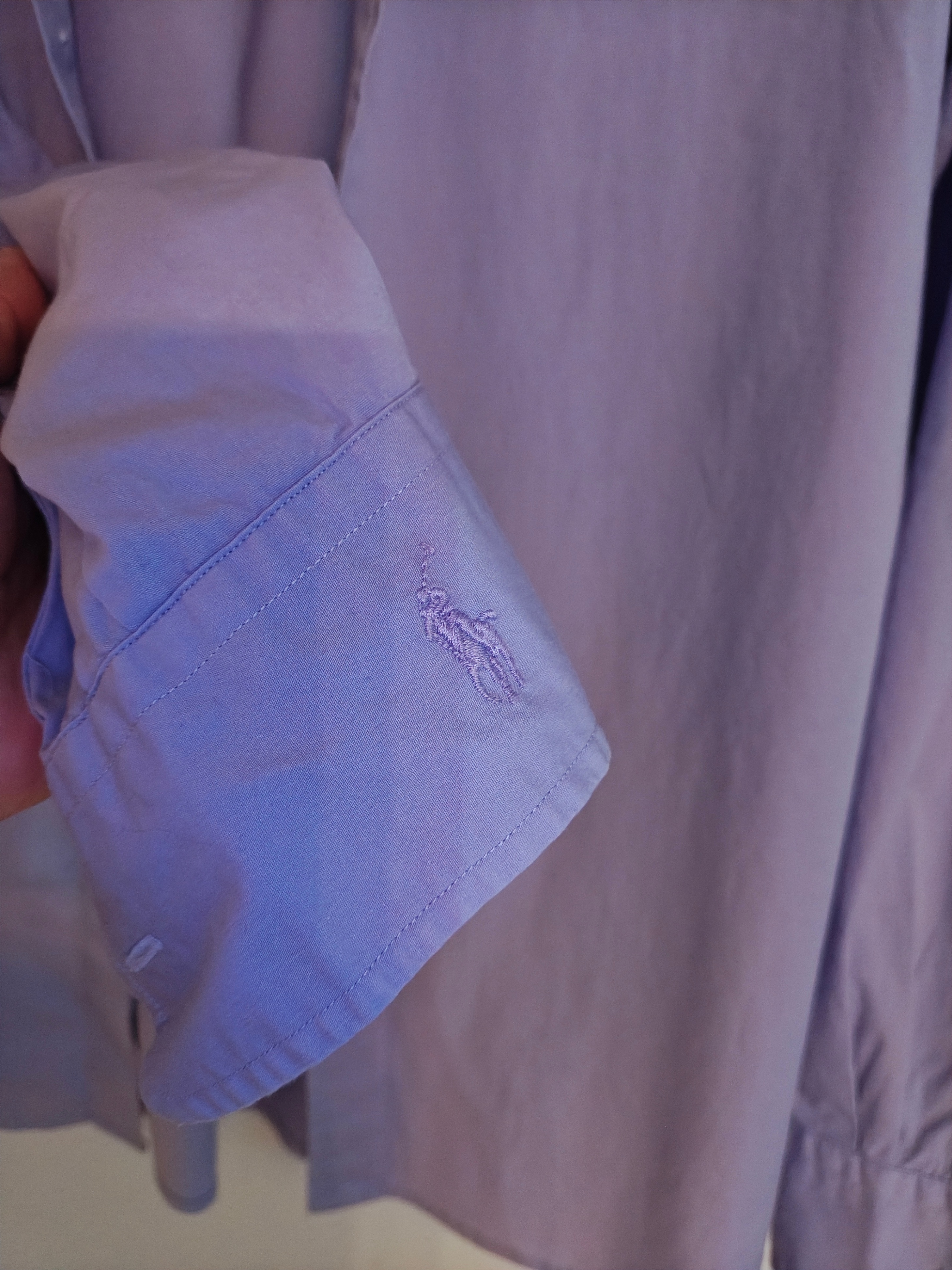 Ralph Lauren Light Purple Cotton Shirt - photo 2