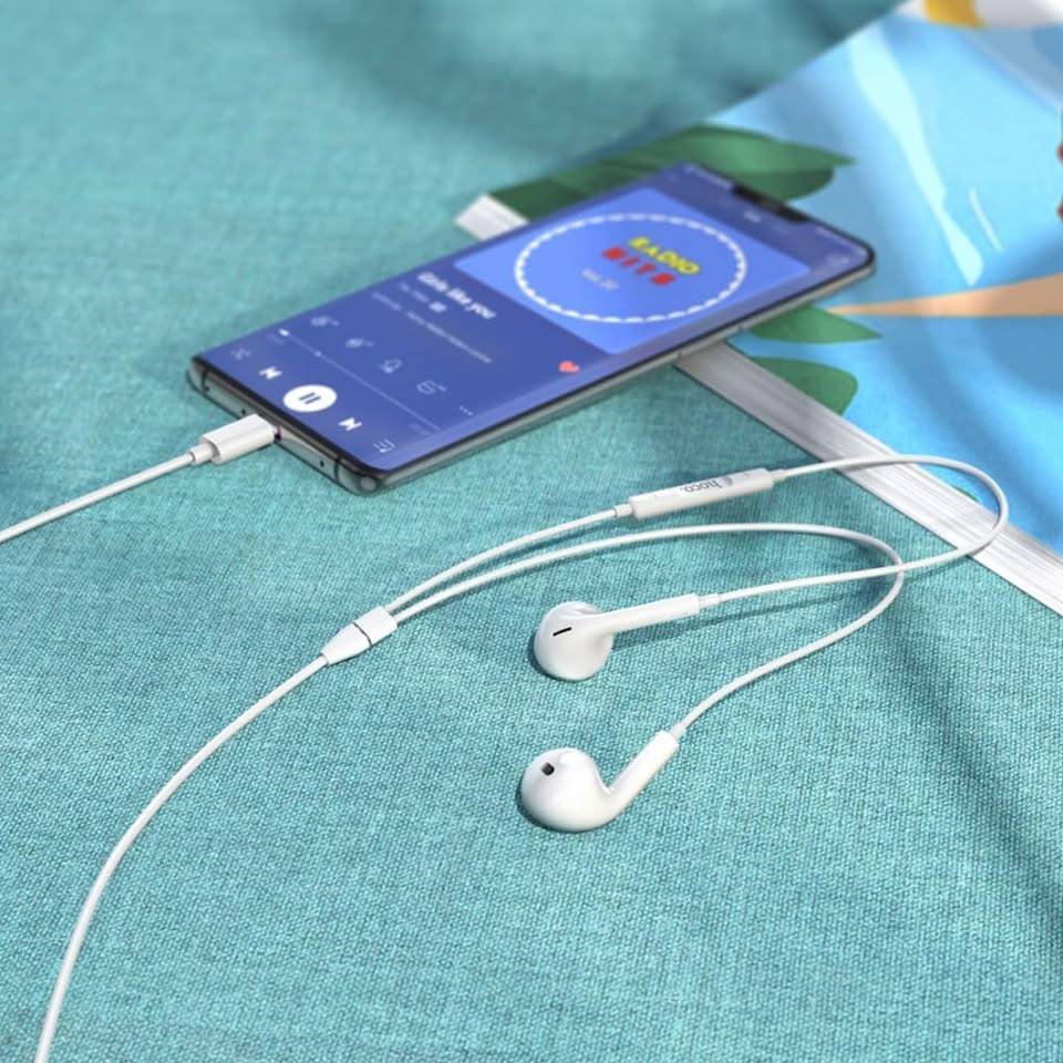 HOCO M101 Max Crystal Grace Type-C Wire-Controled Earphone w/Mic - photo 4